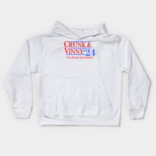 Crunk & Vinny For President Kids Hoodie